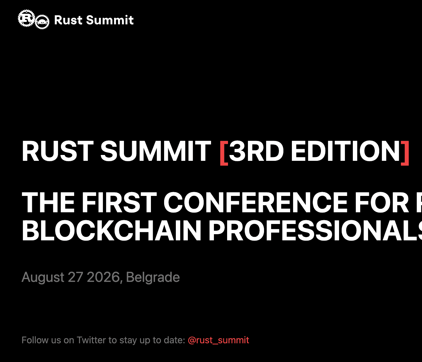 Rust Summit